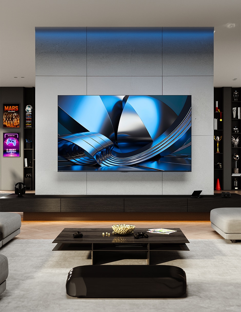 Pantalla Smart TV Mini LED 65 pulgadas 4K/UHD 65U6SV con AI Smooth Motion